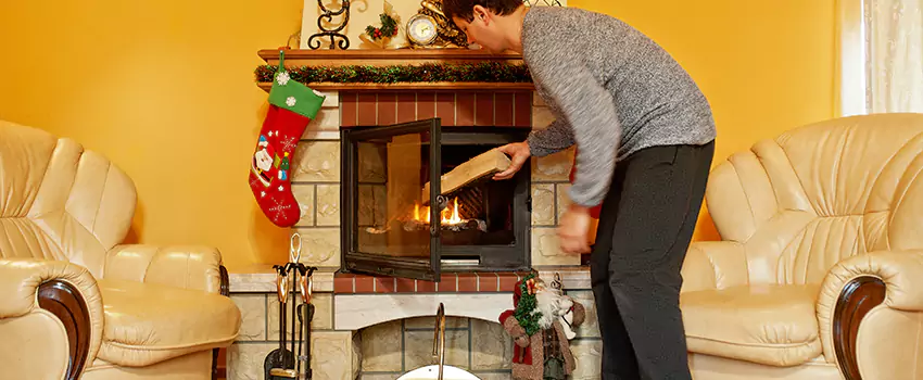 Gas to Wood-Burning Fireplace Conversion Services in Stafford, Texas