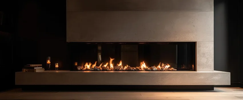 Gas Fireplace Ember Bed Design Services in Stafford, Texas