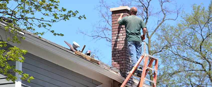 Vinyl and PVC Chimney Flashing Installation in Stafford, TX